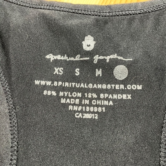 SPIRITUAL GANGSTER Sports Bra Large - Picture 11 of 12